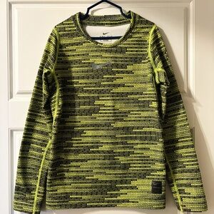 Nike Kids - Green & Black Nike Pro Athletic Top